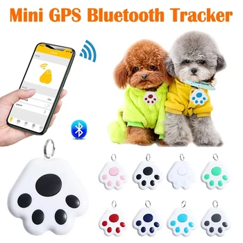 Умный GPS-трекер для домашних животных, мини-анти-потерянный Водонепроницаемый Bluetooth-локатор, отслеживающий для домашних животных, Собаки, кошки, детского автомобильного кошелька, ключей, ошейника, аксессуаров