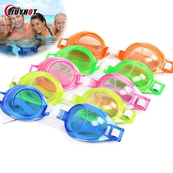 1 шт. Силиконовые детские противотуманные очки для плавания, очки для дайвинга, серфинга, милый дизайн для мальчиков и девочек, летняя одежда для плавания