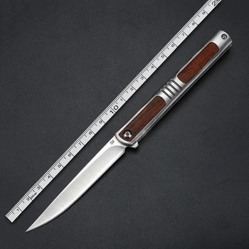 Высококачественный флиппер-нож из стали D2, Складной карманный нож с шарикоподшипником, тактические ножи Camp EDC, Многофункциональный инструмент
