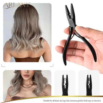 Набор плоскогубцев для наращивания волос ARLANY Плоскогубцы Microlink для наращивания Волос Инструмент для вышивания бисером Крючок для выдергивания волос Для укладки волос Изображение 2