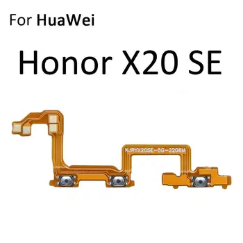 Клавиша Включения Выключения Звука Кнопка Регулировки громкости Flex Для HuaWei Honor X10 X20 SE X30 Max X30i X40 GT X40i X6 X6s X7 X8 X8a X9 X9a Изображение 2