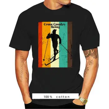 Новая винтажная брендовая одежда для беговых лыж в стиле Ретро 70-х, лето 2023, Дешевая мужская футболка с круглым вырезом, потрясающие футболки
