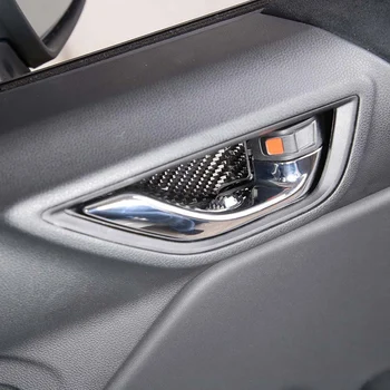 Для Subaru BRZ 2022 Мягкая отделка внутренней двери автомобиля из углеродного волокна, Стайлинг Автомобиля, Аксессуары для интерьера автомобиля