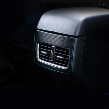для Mazda CX-5 CX5 2020 2019 2018 2017Accesorios Автомобильный Подлокотник Коробка Задняя Розетка Кондиционера Рамка Крышка Отделка Интерьера Молдинг Изображение 2
