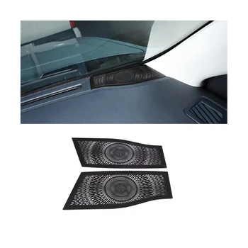 Для Ford Maverick 2022 года Приборная панель автомобиля из нержавеющей стали Звуковой сигнал Сетка Наклейка на крышку динамика Аксессуары для интерьера автомобиля Изображение 2