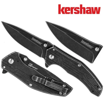 KERSHAW Kingbolt 1346 Складной EDC Нож SpeedSafe Assist 8Cr13 Blackwash Finish Карманные Ножи Из Нержавеющей Стали Для Охоты И Выживания