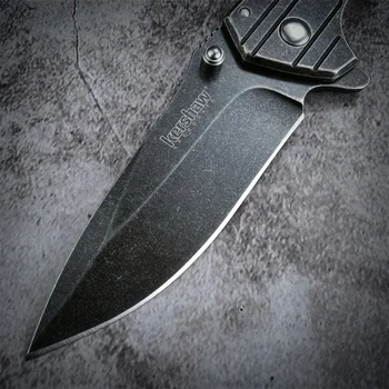 KERSHAW Kingbolt 1346 Складной EDC Нож SpeedSafe Assist 8Cr13 Blackwash Finish Карманные Ножи Из Нержавеющей Стали Для Охоты И Выживания Изображение 2
