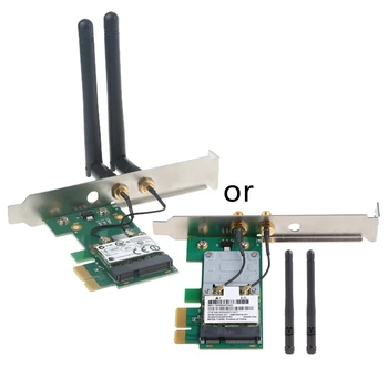 CPDD 300 Мбит / с USB-адаптер WiFi, адаптер сетевой карты беспроводной локальной сети PCI-E WiFi для настольных портативных ПК для Windows 10 8 7 для Mac