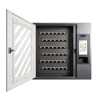 Сейф с металлическим ключом безопасности, шкаф для интеллектуальных систем управления ключами Изображение 2