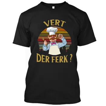 НОВАЯ забавная футболка шведского шеф-повара NWT Vert Der Ferk cook ДЛЯ мужчин И женщин, РАЗМЕР S-5XL