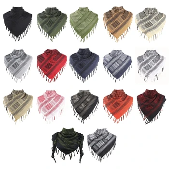 Стильный шарф Shemagh, мягкая жаккардовая арабская шаль для мужчин и женщин, легкая повязка на голову в арабском стиле из Дубая, пустынный шейный платок
