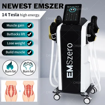 Emszero RF Body Sculpting для похудения, электромагнитная стимуляция мышц, профессиональная машина для уменьшения жира Emsslim Neo