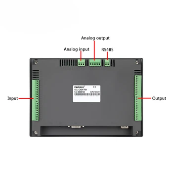 недорогой комбинированный ПЛК HMI с бесплатным программным обеспечением для управления током напряжением и температурой Изображение 2
