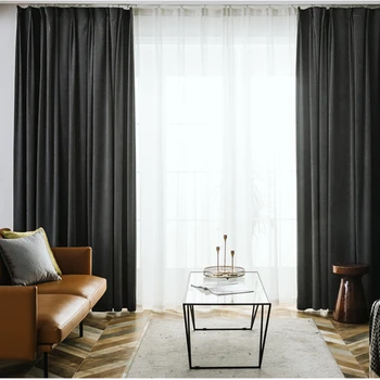 Детские бархатные плотные шторы для гостиной, столовой, спальни, ткань Nordic simple, новая легкая роскошная отделка для штор
