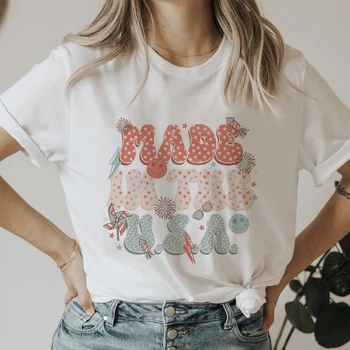 Новая женская милая трендовая футболка с буквенным принтом, женская модная Летняя футболка с коротким рукавом и рисунком размера Плюс.