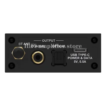 Автомобильный аудиоприемник QCC5171 Bluetooth 5.3, оптическое волокно без потерь, коаксиальный, USB-кодек, декодирование ES9018K2M, адаптивный aptX Изображение 2