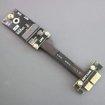 Удлинительный кабель преобразования PCIe x1 в M.2 A.E. key WiFi Беспроводной сетевой адаптер подключен к ADT Изображение 2