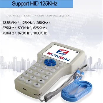 ZX-300CD NFC Считыватель Смарт-карт Писатель RFID Копировальный аппарат 125 кГц 13,56 МГц Дубликатор USB Fob Программатор Копия Ключа Зашифрованная 10 Частот Изображение 2