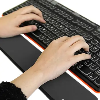 Мягкая резиновая клавиатура для запястья, подставка для рук, подушка для комфорта при работе с ноутбуком