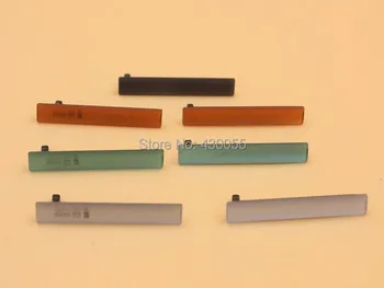 4 цвета водонепроницаемая Micro SIM SD-Карта + USB-Порт Для Зарядки Пылезащитная Заглушка для Sony Xperia Z3 Mini Compact d5803 M55w D5833