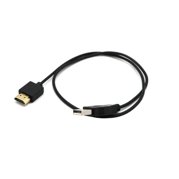 Штекер HDMI 1.4 к USB 2.0 Разъем адаптера Зарядное устройство Кабель преобразователя Изображение 2
