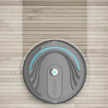 Новый автоматический робот Умный Беспроводной Подметальный пылесос для влажной уборки, заряжающий интеллектуальный пылесос для дома Изображение 2
