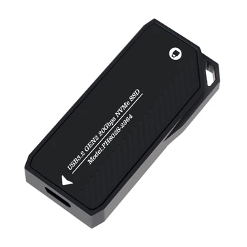Стильный Корпус Адаптера Для Чтения SSD-накопителей M.2 NVMe USB 3.2 Gen2x2 20 Гбит/с Конвертер Dropship Изображение 2