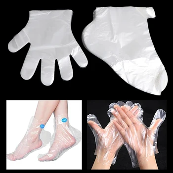 Полиэтиленовые, парафиновые прокладки для ванн, СПА-маски для рук и ног, сумки, Носки, перчатки, Чехол для ухода
