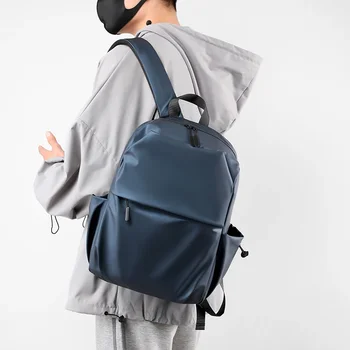 Школьный ранец для старшеклассников Новый рюкзак Мужской модный бренд Travel Trend для пригородных поездок Компьютерный рюкзак