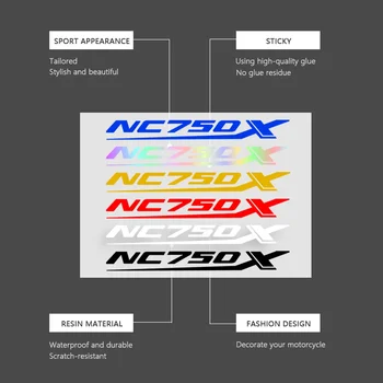 Наклейки для мотоциклов Водонепроницаемая наклейка для Honda NC750X NC 750X 750 X 2014-2023 Светоотражающая водонепроницаемая наклейка Изображение 2