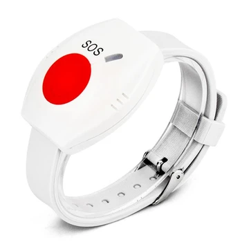 Кнопка горячей тревоги RF 315 МГц SOS Аварийная кнопка Будильник для пожилых людей, часы-браслет для пожилых людей, GSM Домашняя охранная сигнализация