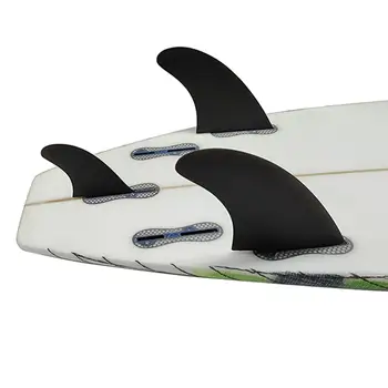 3-кратные плавники для серфинга Съемная доска для серфинга Хвостовой руль Плавники для серфинга для шлюпки