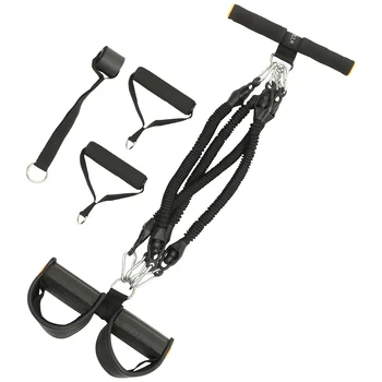Веревка для натяжения педалей, Эластичный Съемник для фитнеса, Эспандер, Тренажеры для приседания на растяжку Изображение 2
