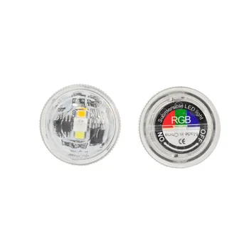 Умный фонарь для дайвинга с дистанционным управлением Diamond Shell IP67 Водонепроницаемый Полноцветный светодиодный светильник CR2032 с питанием от домашнего подводного фонаря Изображение 2