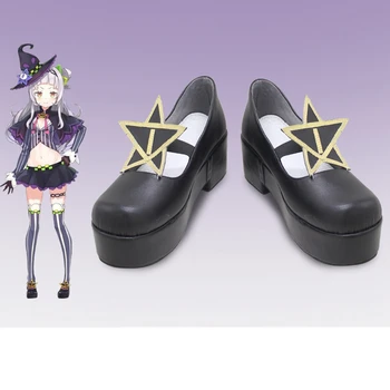 Унисекс аниме Cos Murasaki Shion костюмы для косплея обувь Сапоги нестандартного размера