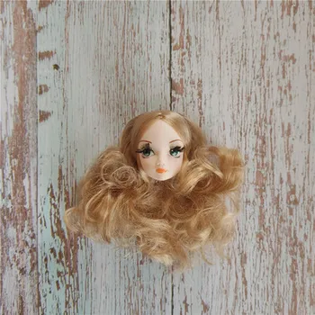 1/6 27 см кукла barbi head подарок для девочки коллекционная игрушка с волосами обновление макияжа детской головы dongcheng Изображение 2