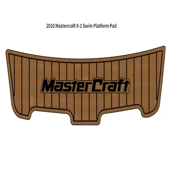 2010 Коврик для плавательной платформы Mastercraft X-1, лодка, пенопласт EVA, настил из искусственного тика