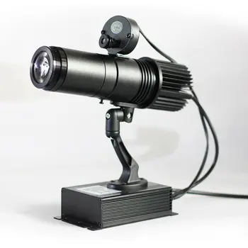 Светодиодный Гобо-проектор NUVIPOT мощностью 20 Вт (с вращающимися стеклянными гобо на стоянке) Изображение 2