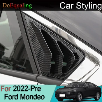 Для Ford Mondeo 2023 Задние треугольные жалюзи автомобиля Модифицированное окно Воздуховыпускное устройство кузова Внешние аксессуары для интерьера 2022 2024