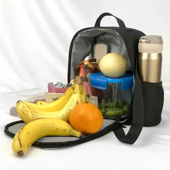 Друзья сериал изолированные обед сумки Джоуи не делится едой портативный обед сумка открытый многофункциональный Бенто коробка пищевых Изображение 2