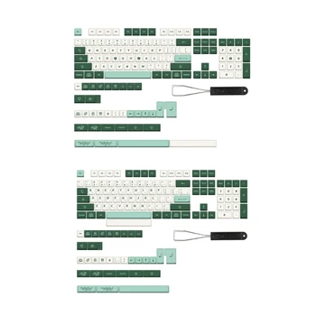 Новые колпачки для ключей Botanical Garden Pbt DyeDub Keycap forMX Переключатели Механические колпачки для клавиатуры XDA Keycap Set 138 шт.