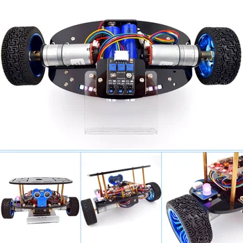 Автомобильный комплект для самобалансирующегося робота Adeept (совместим с Arduino DIE), STEM Projects Kit, комплект для робототехники и инженерии Изображение 2