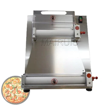 Коммерческая машина для прессования теста для пиццы, машина для обработки пиццы, Автоматическая 12-дюймовая машина для формирования коржа для пиццы, машина для прессования тортов