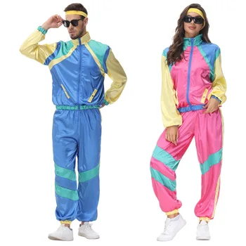 Костюм-ракушка 80-х 90-х годов, праздничное платье, костюм, спортивный костюм в стиле ретро, костюмы в стиле хип-хоп 90-х годов, мужские костюмы 80-х годов, ветровка и брюки