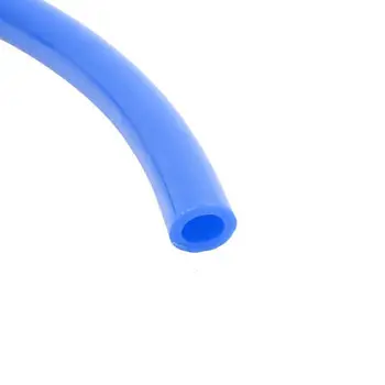 трубка пневматического компрессора 6x4 мм Шланг из полиуретана 3 метра синего цвета Изображение 2