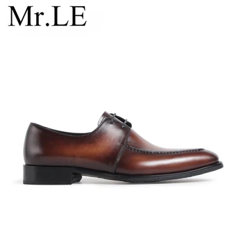 Мужские модельные туфли, мужская весенняя свадебная мода, офисная высококачественная кожаная удобная деловая мужская официальная обувь 2023 года, мужская обувь
