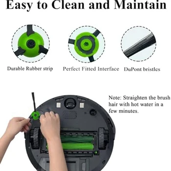 10 упаковок сменных боковых щеток для Irobot Roomba серии I & J & E, все модели, аксессуары для щеток для подметания кромок Изображение 2