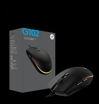 Подходит для мыши G102 второго поколения, интернет-бара, игровой мыши RGB, бизнес-офисной проводной мыши, офисной мыши Изображение 2
