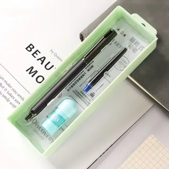 Новая вращающаяся авторучка с выдвижным наконечником EF 0,38 мм, металлическая ручка для письма с конвертером, для подарков студентам