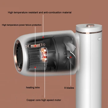 Перезаряжаемый беспроводной фен для волос Wireless Flow Dryer для улицы и путешествий N2UB Изображение 2